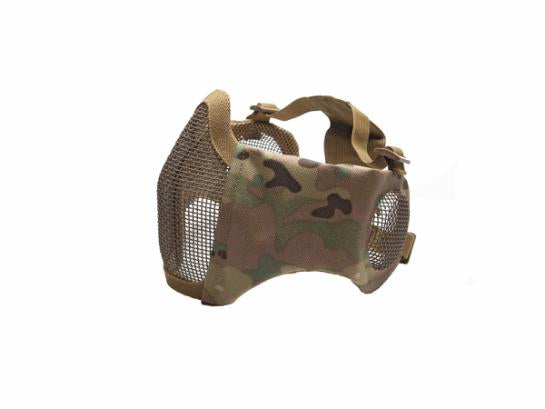 ASG Metal Mesh Mask with Cheek Pads and Ear Protection ASG Metal Mesh Mask with Cheek Pads and Ear Protection